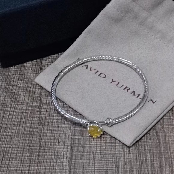 David Yurman Jewelry - Petite Chatelaine? bracelet in sterling silver with topaz